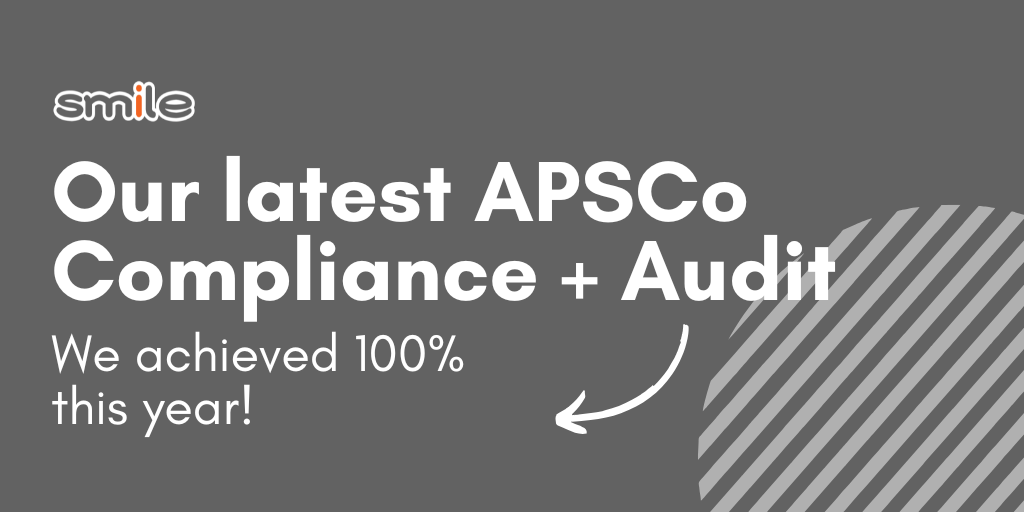 We’ve Achieved 100% in Our APSCo Compliance+ Audit!